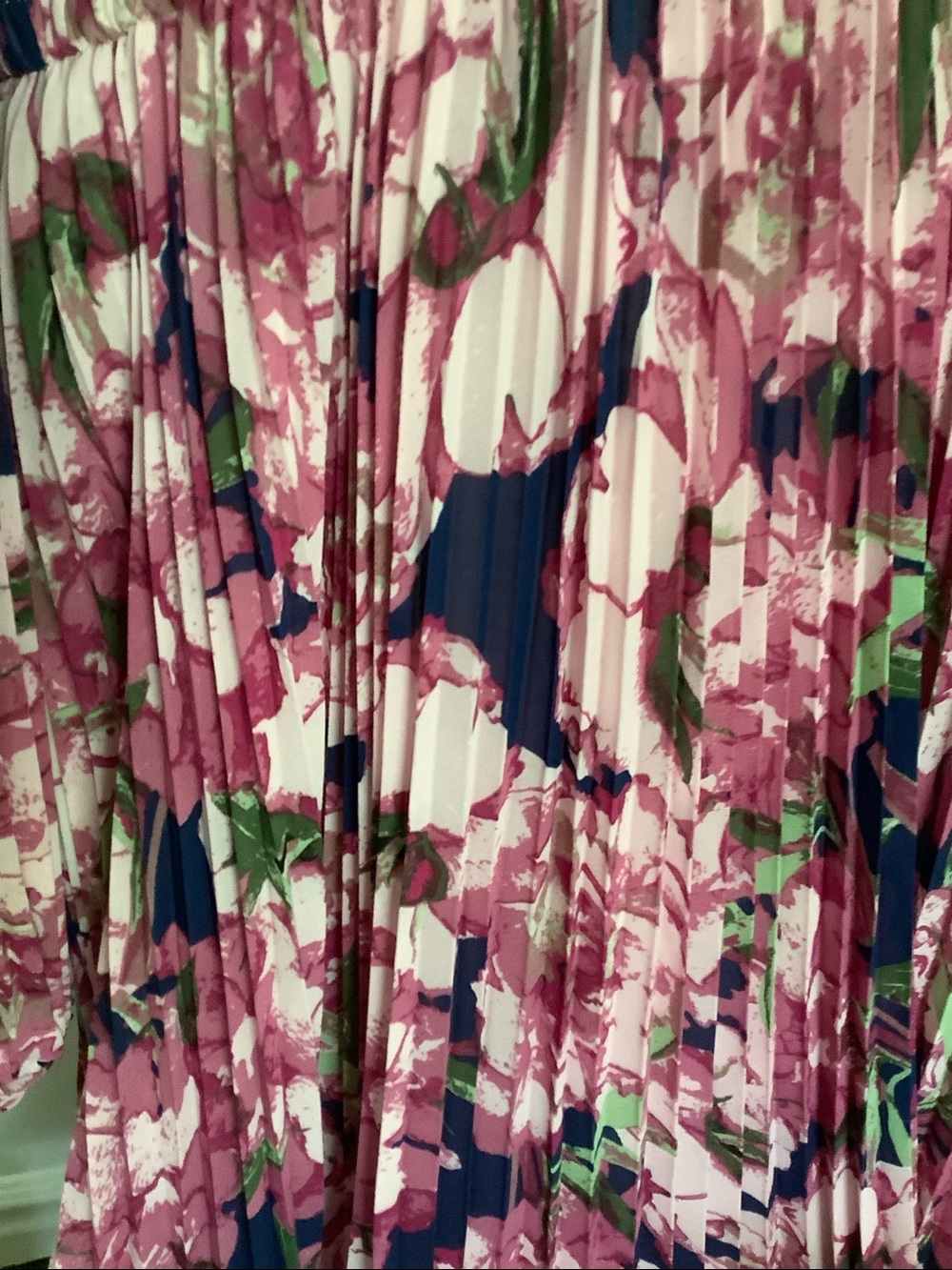 petal and pup Hilary cold shoulder purple floral maxi dress, Large - Picture 7 of 13